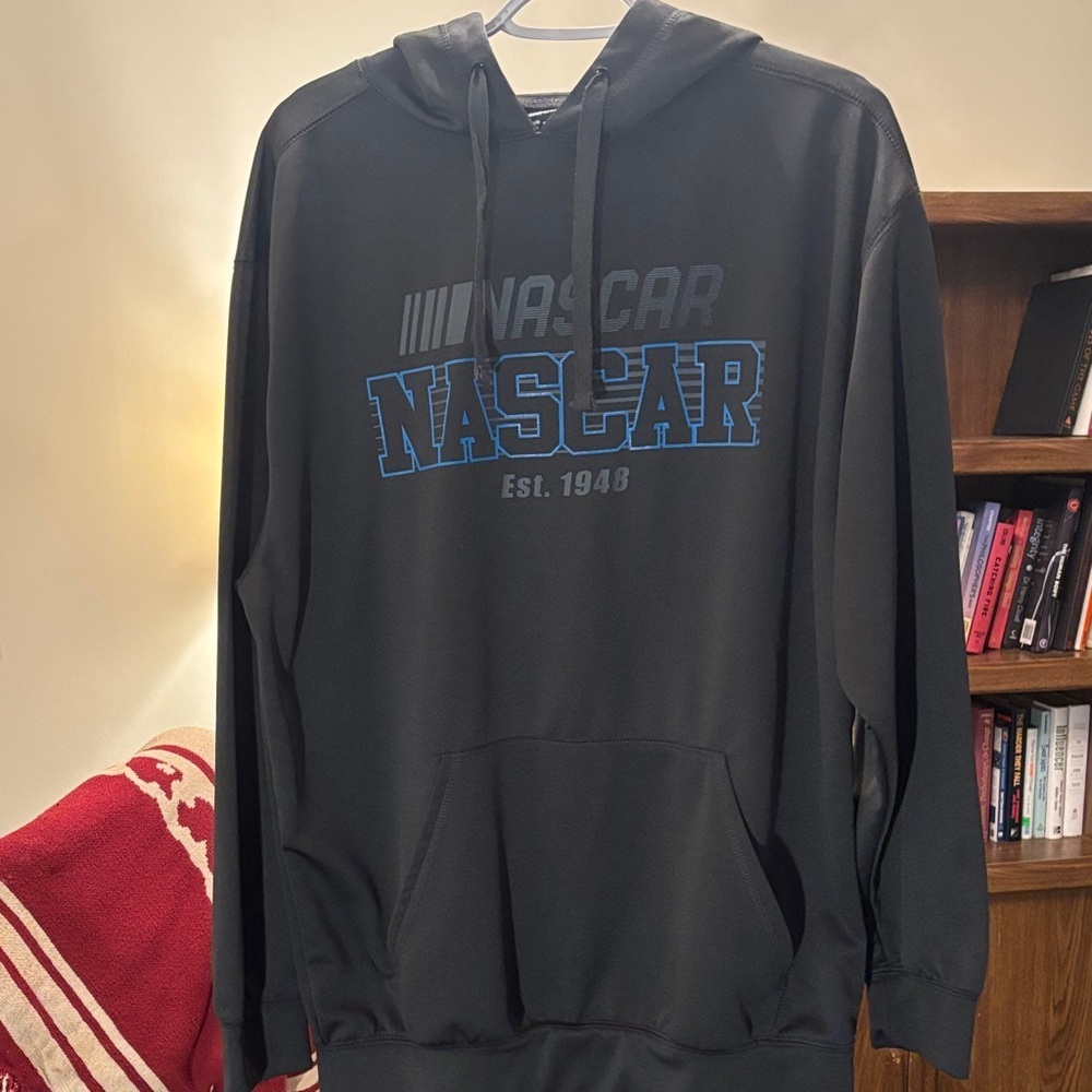 Fanatics Black and Blue NASCAR Hoodie